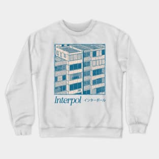 Interpol --  Original Retro Art Design Crewneck Sweatshirt